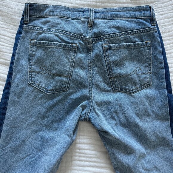 ROXY Cloudy Days Boyfriend Fit Two-Tone Jeans Like New ✨ - Picture 9 of 16
